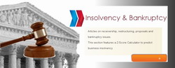 Articles on Bankruptcy, Insolvency, Restructuring, Receivership